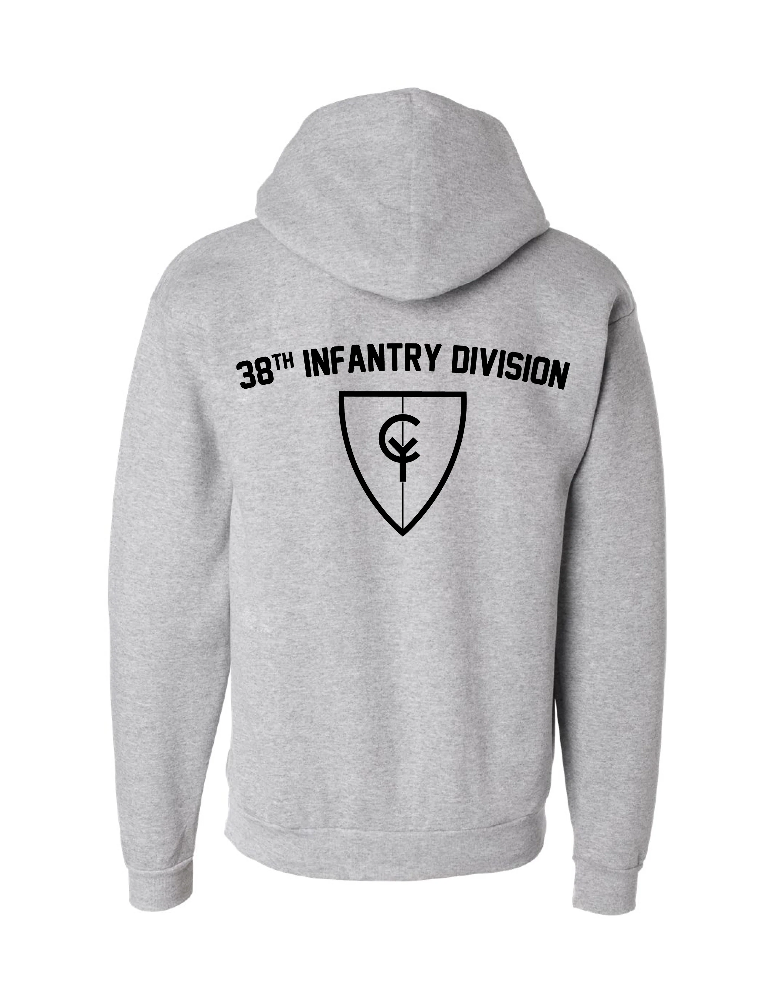 38th Infantry Division Hoodie (Gray)