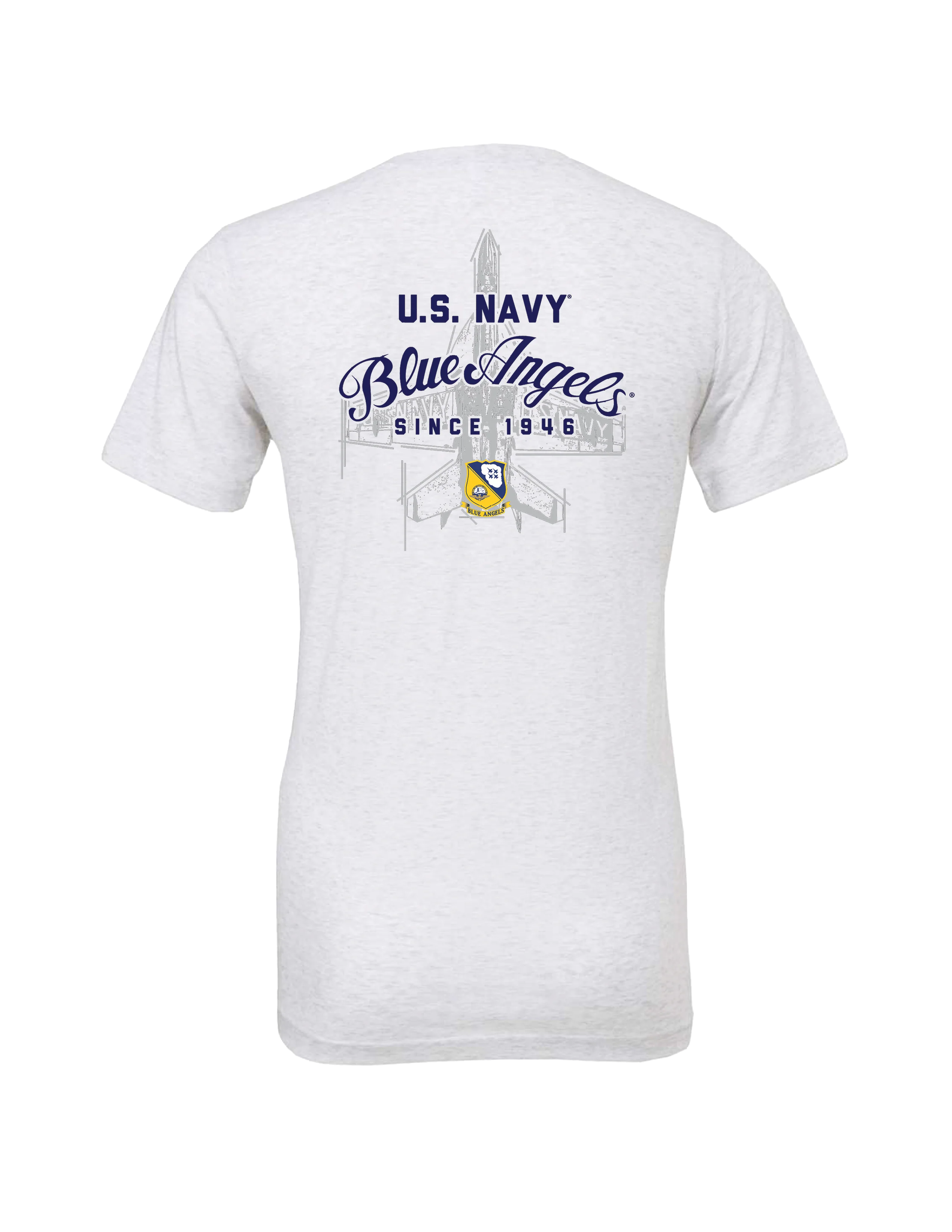 Blue Angels Since 1946 T-Shirt (Ash) - Image 3