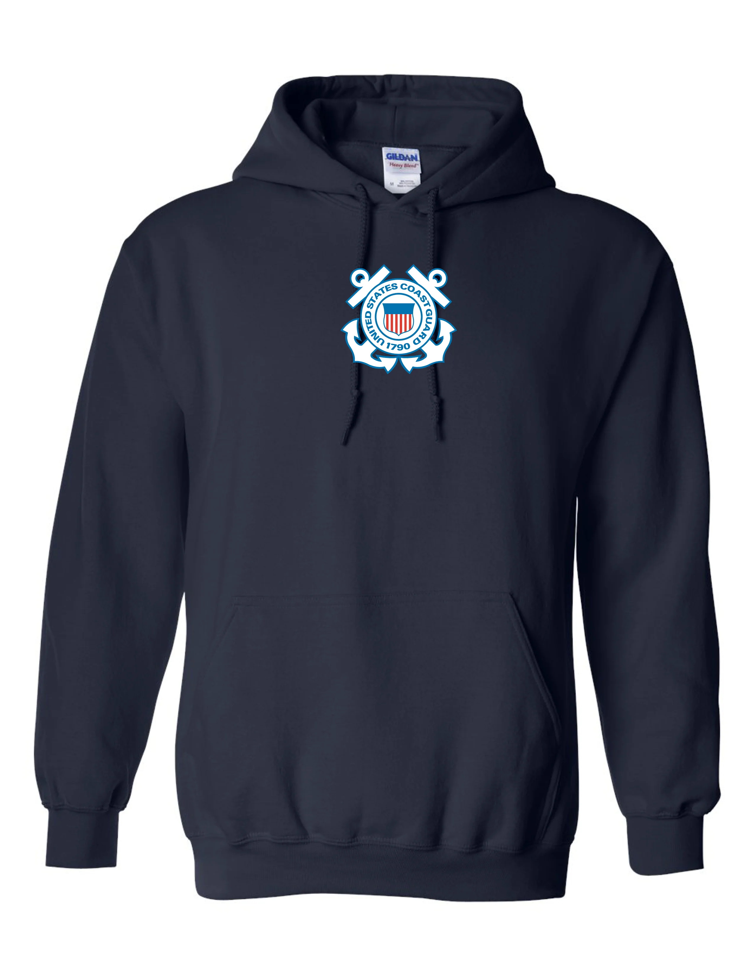Coast Guard Logo Hoodie (Navy)