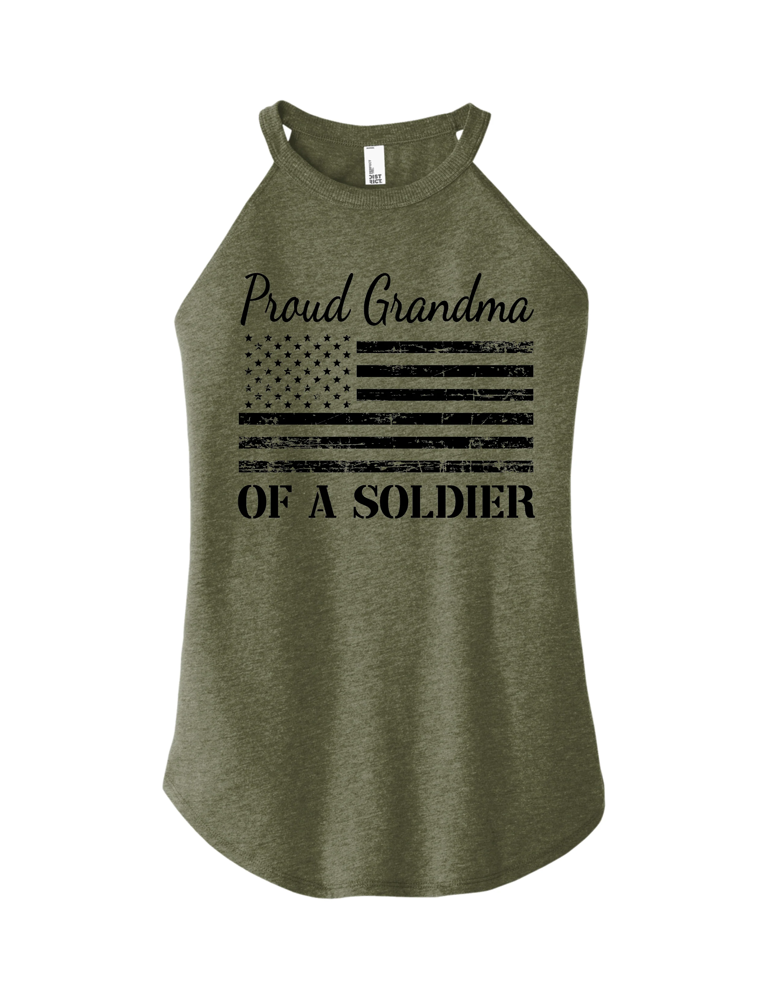 Proud Grandma of a Soldier Tank (Green)