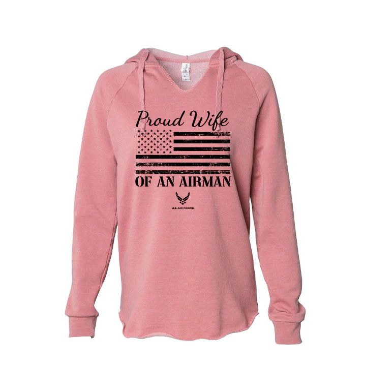 Proud Wife of an Airman | US Air Force Ladies' Hoodie