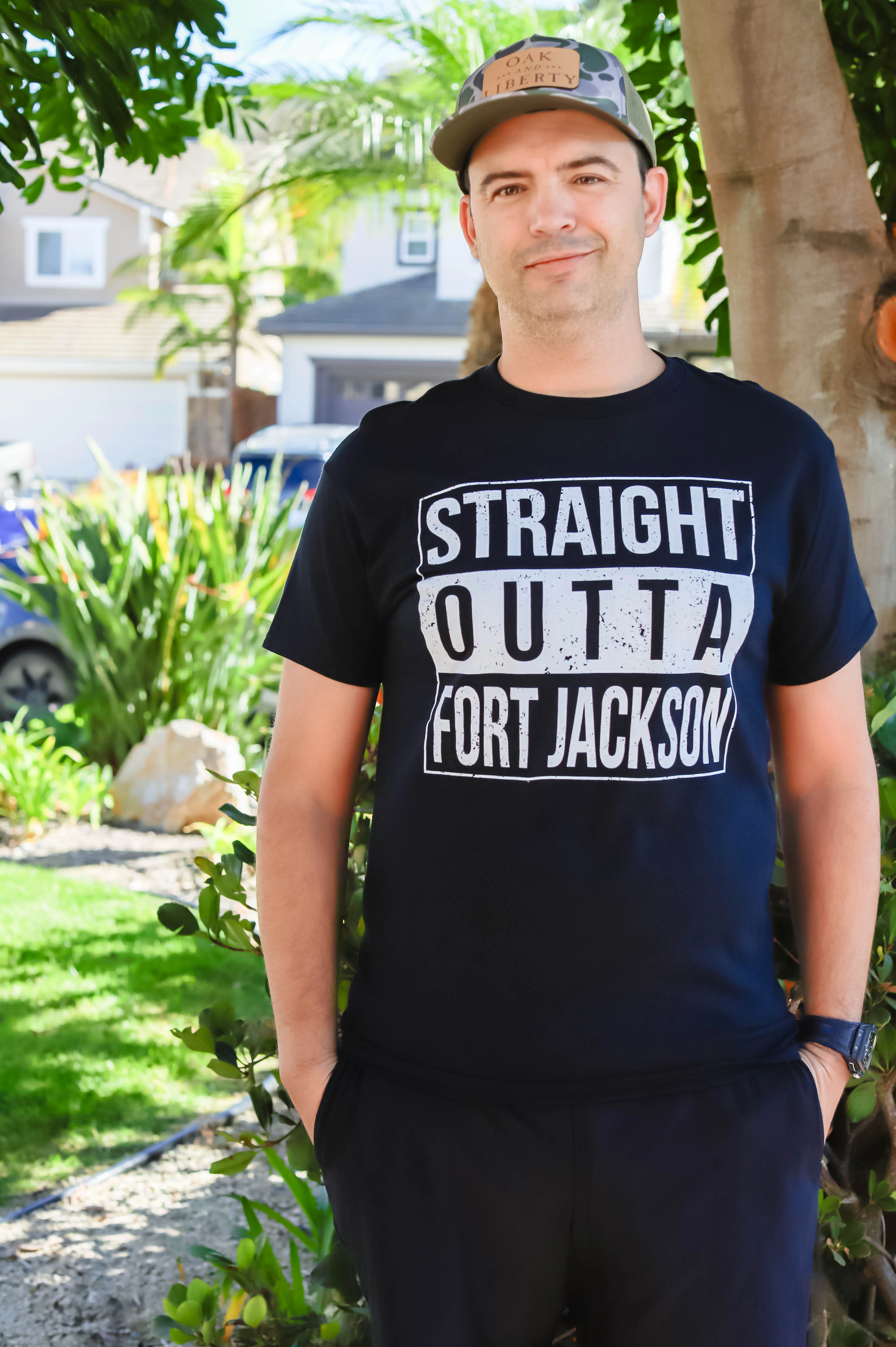 Straight Outta Fort Jackson (Black) - Image 4