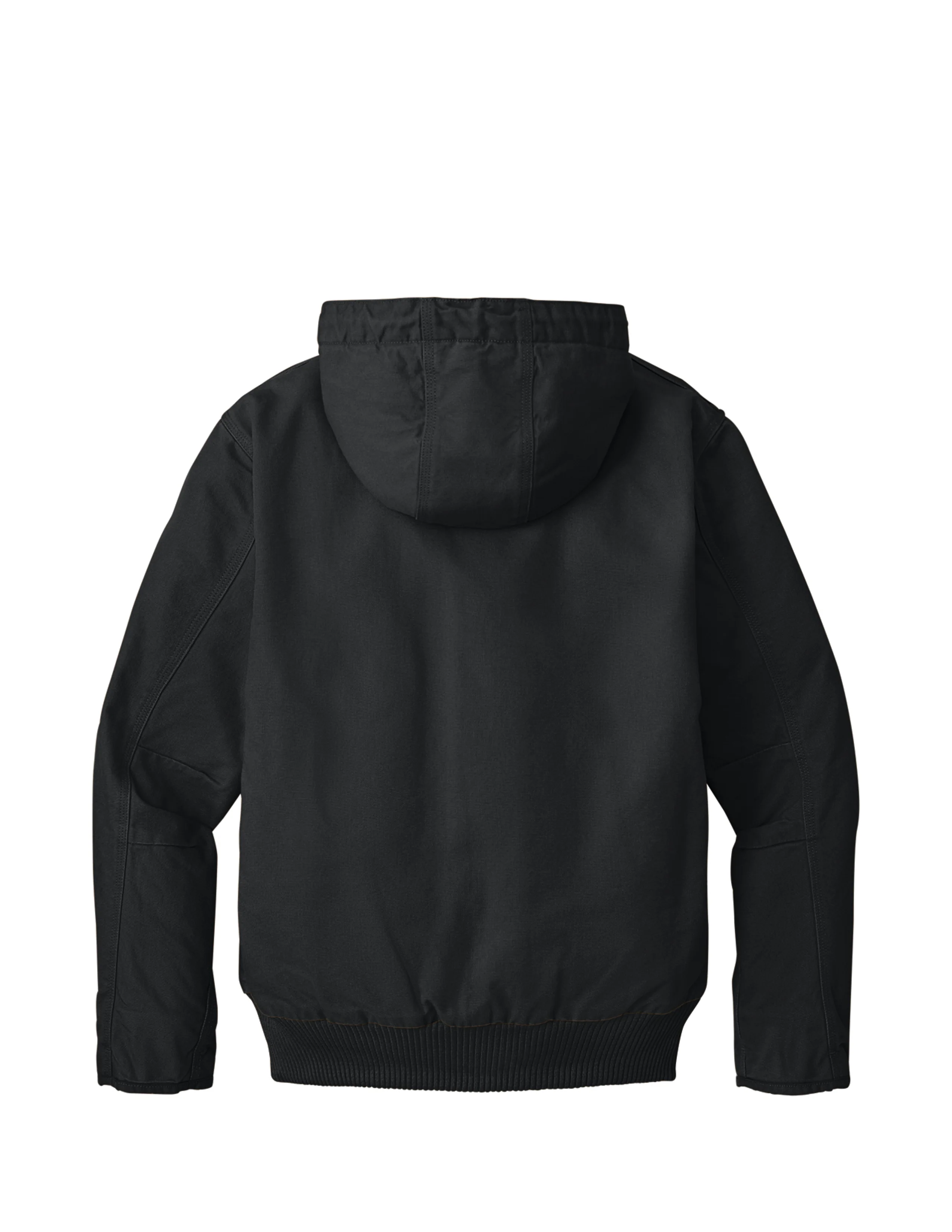 U.S. Army Mens Carhartt Washed Duck Active Jacket (Black) - Image 2