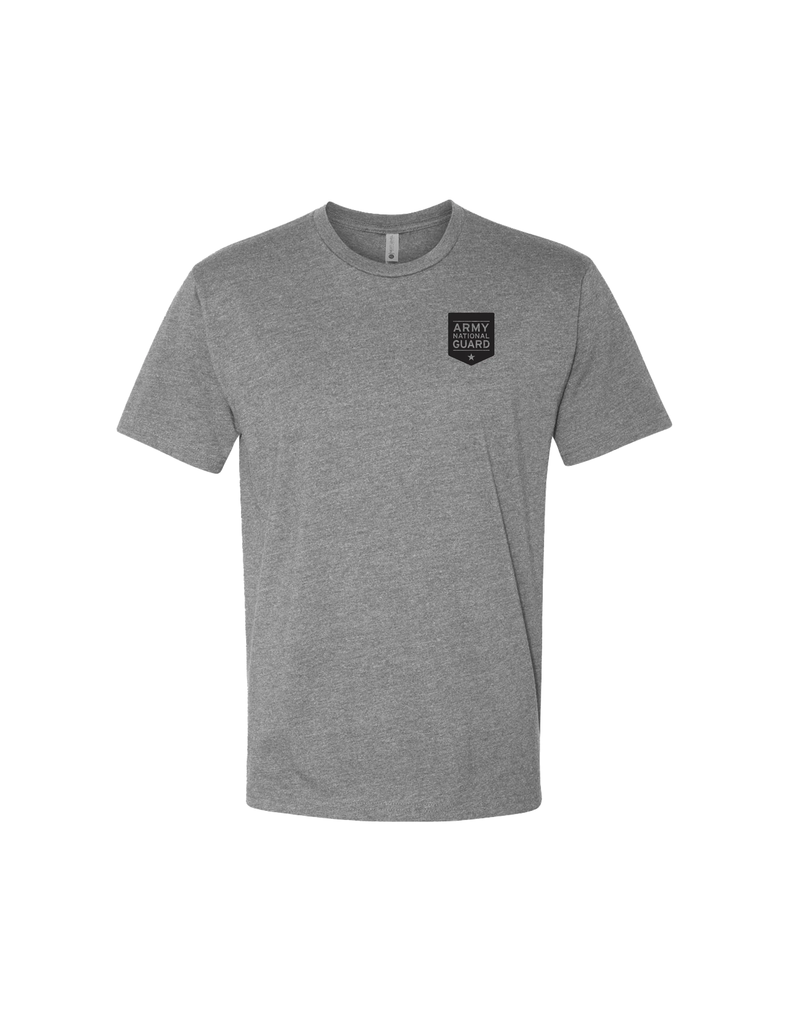 U.S. Army National Guard Logo T-Shirt (Dark Heather Gray) - Image 2