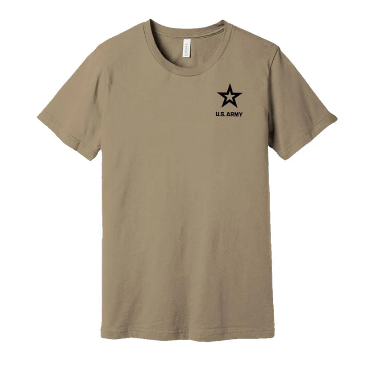 U.S. Army Snake This We'll Defend T-Shirt (Coyote Brown) - Image 3