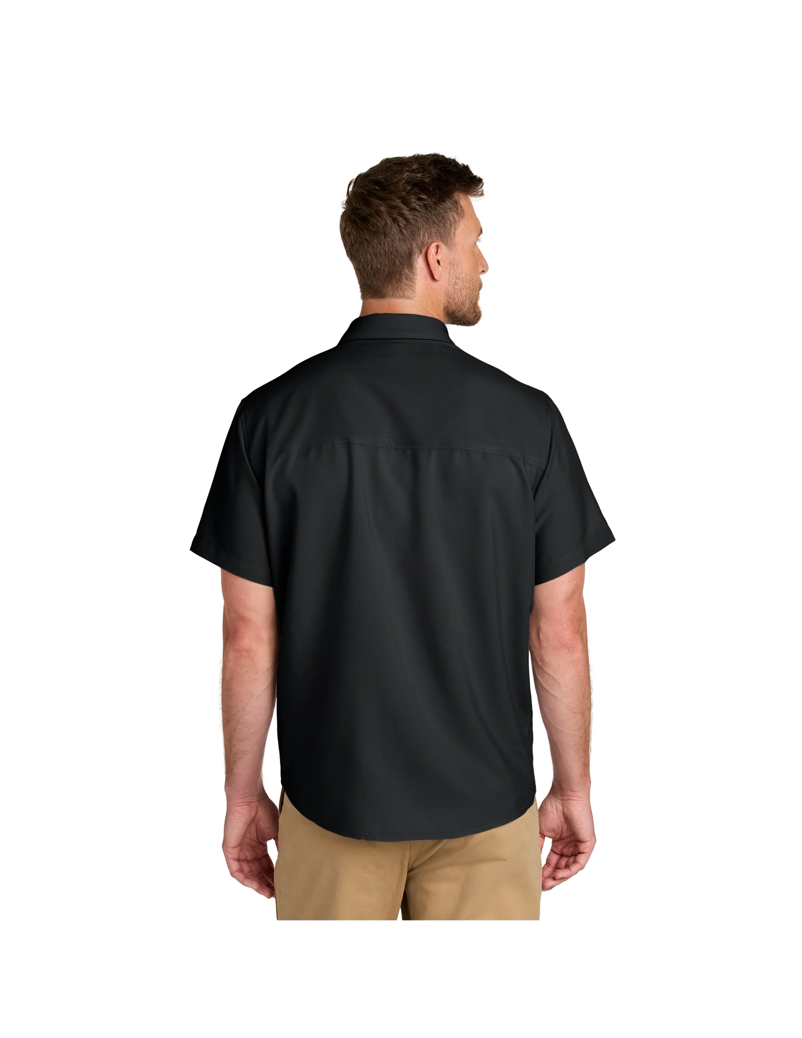 U.S. Army UV Camp Shirt MENS (Black) - Image 4