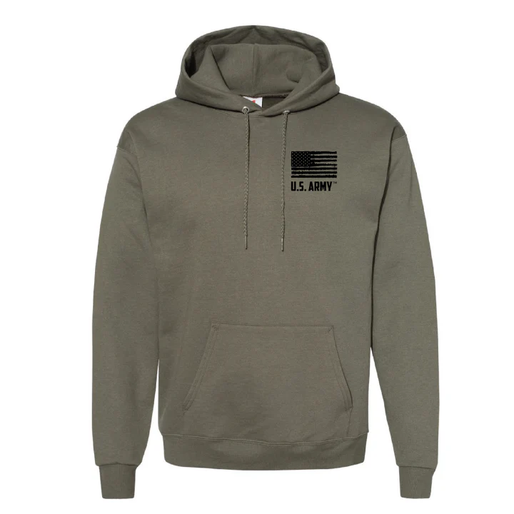 U.S. Army This We'll Defend Hoodie (Military Green) - Image 3