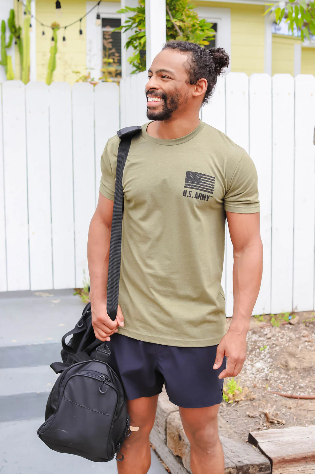 U.S. Army This We'll Defend T-Shirt (Military Green) - Image 6