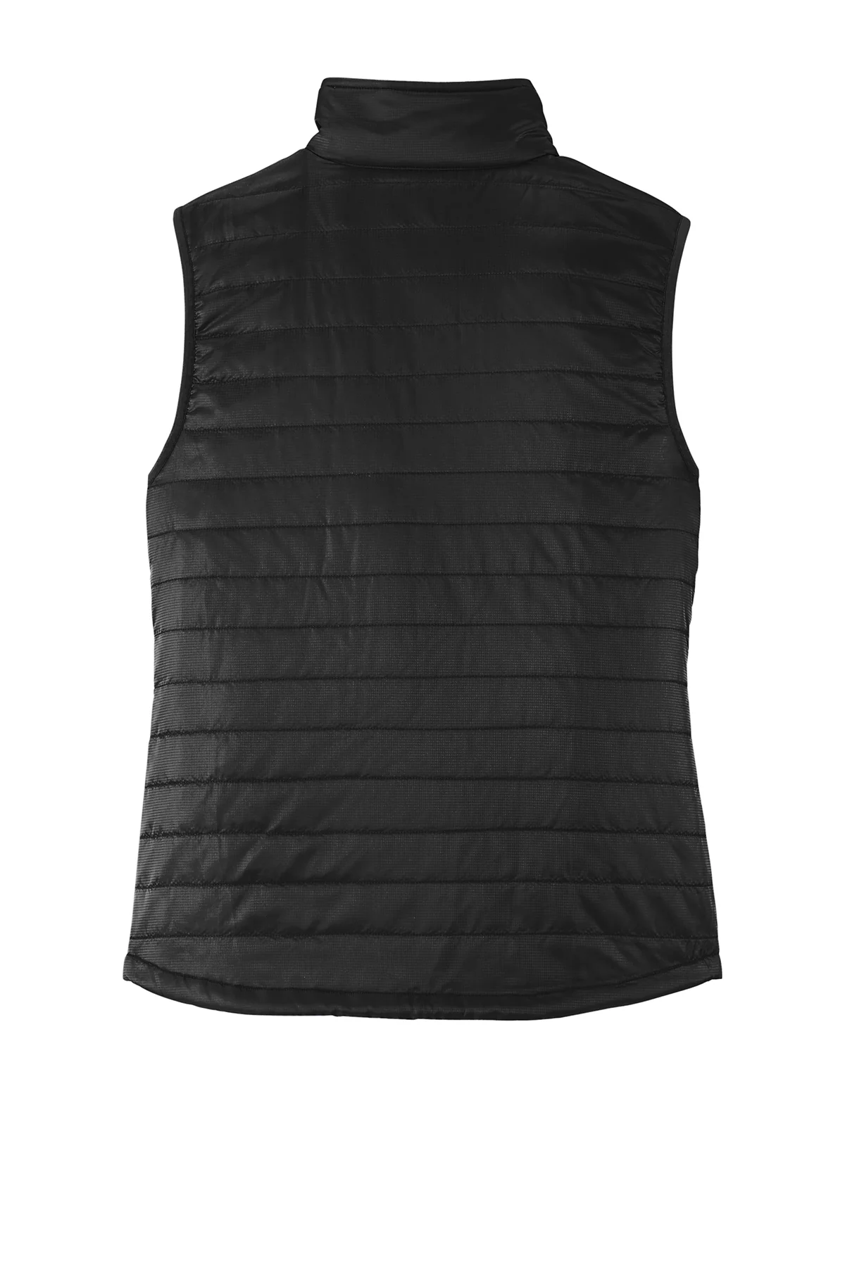 U.S. National Guard Packable Puffy Vest LADIES (Black) - Image 2