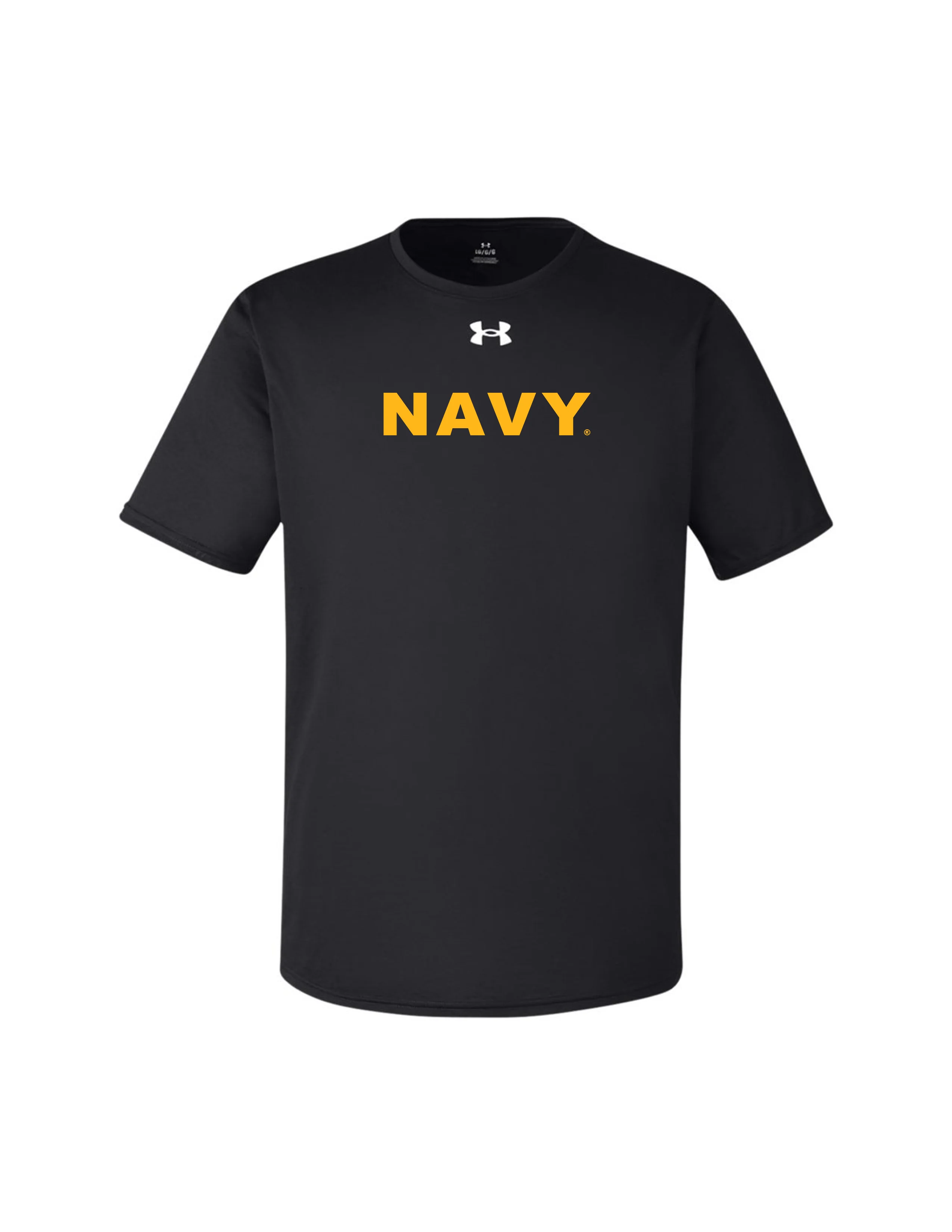 U.S. Navy Under Armour Performance T-Shirt (Black)