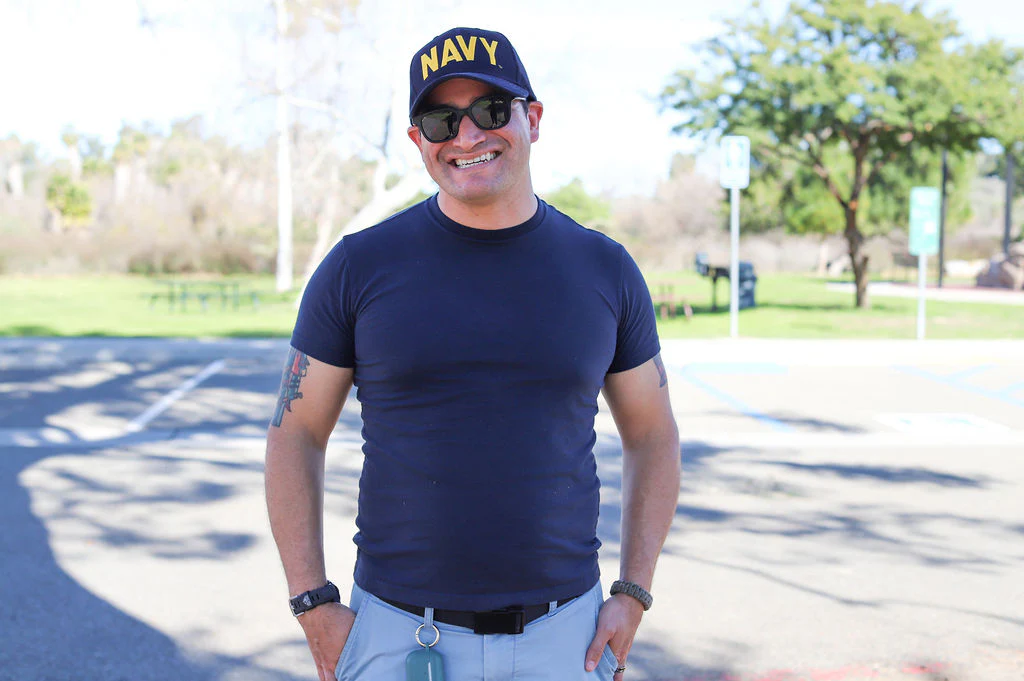 US Navy Low Profile Cap - Navy Blue with Gold Embroidery - Image 3